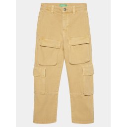 United Colors Of Benetton Szövet nadrág 45BJCF02V Bézs Regular Fit