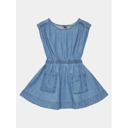 United Colors Of Benetton Farmer ruha 4AD6CV029 Kék Relaxed Fit