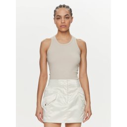 Calvin Klein Felső K20K206554 Bézs Slim Fit