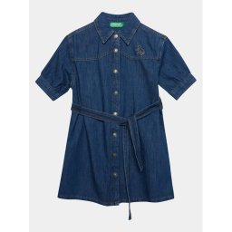 United Colors Of Benetton Farmer ruha 4AD6CV025 Kék Regular Fit