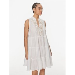 lola_casademunt Nyári ruha LS2416032 Fehér Relaxed Fit