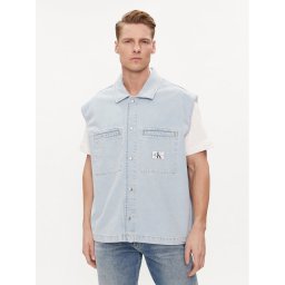 Calvin Klein Jeans Mellény J30J325309 Kék Regular Fit