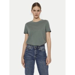 Vero Moda Póló Paula 10243889 Zöld Regular Fit