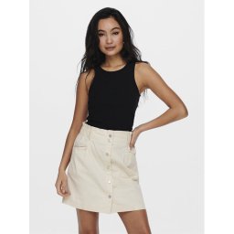 ONLY Felső Kenya 15234659 Fekete Regular Fit