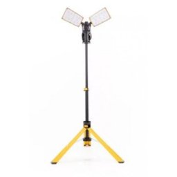 Hordozható LED reflektor, munkalámpa, tripod , 105 Watt, IP54, hideg fehér , 5000K , LUTEC , PERI