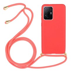 ROPE Cover mit Kordel Xiaomi 11T / 11T Pro rot