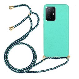 ROPE burkolat vezetékkel Xiaomi 11T / 11T Pro világoszöld