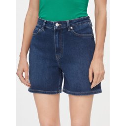 Tommy Hilfiger Farmer rövidnadrág Dnm Straight Short Rw Kai WW0WW41320 Kék Slim Fit