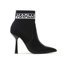 KARL LAGERFELD Bokacsizma KL31353 Fekete