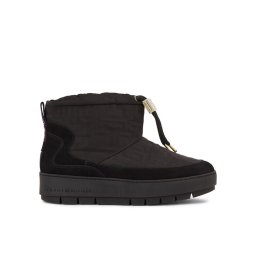 Tommy Hilfiger Hótaposó Tommy Monogram Snowboot FW0FW07637 Fekete