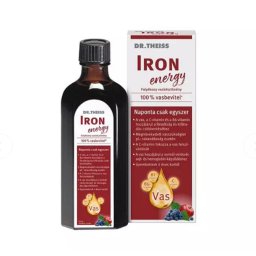 Dr. Theiss Iron Energy Folyékony Vaskészítmény, 250 ml