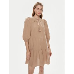 Vero Moda Nyári ruha Pretty 10279712 Bézs Regular Fit