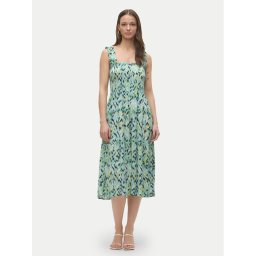 Vero Moda Nyári ruha Menny 10282481 Zöld Regular Fit