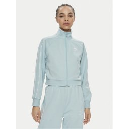 Puma Pulóver T7 624211 Kék Relaxed Fit