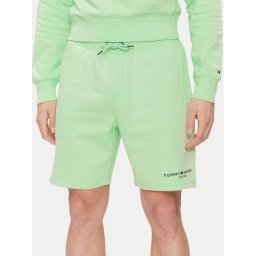 Tommy Hilfiger Sport rövidnadrág Logo MW0MW34201 Zöld Regular Fit