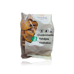 Natural gluténmentes Fahéjas rizskeksz 150 g