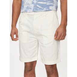 Guess Szövet rövidnadrág Noah M4GD14 WG3QA Ekru Slim Fit