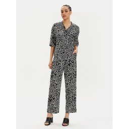 KARL LAGERFELD Kezeslábas 241W1311 Fekete Regular Fit