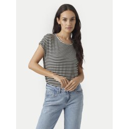 Vero Moda Póló Ava 10284469 Fekete Regular Fit