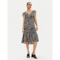 KARL LAGERFELD Nyári ruha 241W1308 Fekete Regular Fit