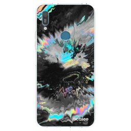 Átlátszó szilikon tok az alábbi mobiltelefonokra Huawei Y6 2019 - Magnetic