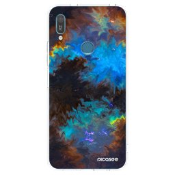 Átlátszó szilikon tok az alábbi mobiltelefonokra Huawei Y6 2019 - Space