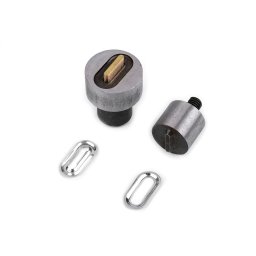 Dugattyú ovális tömítőgyűrűk szegecseléséhez 4x16 mm