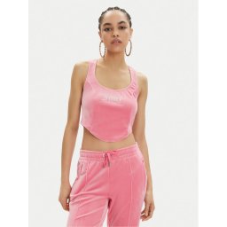 Juicy Couture Felső Camina JCWCT23305 Rózsaszín Slim Fit