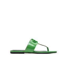 Calvin Klein Jeans Flip-flops Flat Sandal Slide Toepost Mg Met YW0YW01342 Zöld