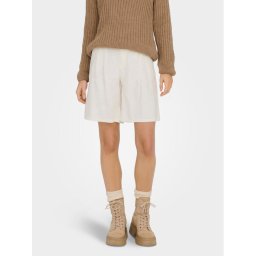ONLY Bermuda nadrág Caro 15278792 Fehér Loose Fit