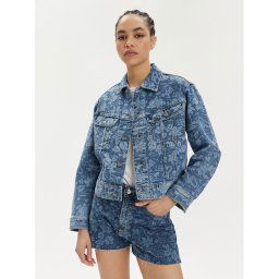 Lee Farmer kabát Rider 112349588 Kék Slim Fit