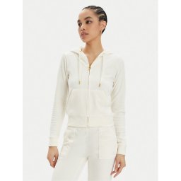 Juicy Couture Pulóver Robertson JCAP176G Ekru Slim Fit