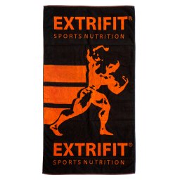 Extrifit törölköző fekete