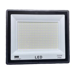 200W Mini 400 SMD LED reflektor fényvető hideg fehér SLIM Szabadtéri spotlámpa IP67