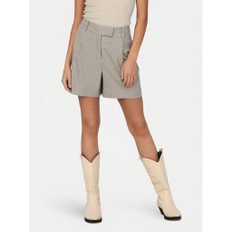 ONLY Szövet rövidnadrág Linda 15283727 Szürke Wide Leg