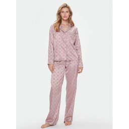 Guess Pizsama O4RX04 WFTL0 Rózsaszín Regular Fit