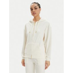 Juicy Couture Pulóver Halan JCWAS24342G Ekru Oversize