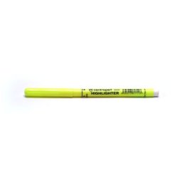 Highlighter Centropen 2532 sárga hengeres hegy 1,8 mm