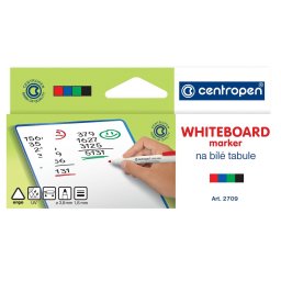 Marker Centropen 2709/4 táblákhoz 4 színű hengeres hegy 1,8 mm