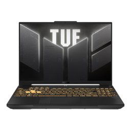 Asus TUF laptop 16 WQXGA i7-13650HX 16GB 1TB RTX4050 W11 szürke Asus TUF Gaming F16 PN: FX607JU-QT088W