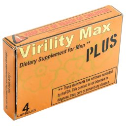 Virility Max Plus - étrend kiegészítő kapszula férfiaknak (4 db)
