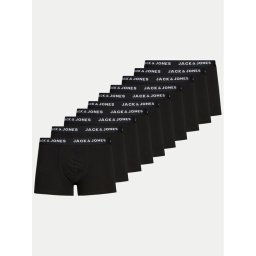 Jack&Jones 10 db-os boxeralsó szett Solid 12189937 Fekete