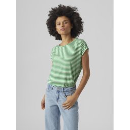 Vero Moda Póló Ava 10284469 Zöld Regular Fit