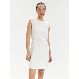 Vero Moda Nyári ruha Emily 10305216 Fehér Regular Fit