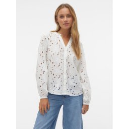 Vero Moda Ing Ida 10303333 Fehér Regular Fit