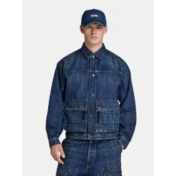 G-Star Raw Farmer kabát Utility D24330-D577-G334 Kék Regular Fit
