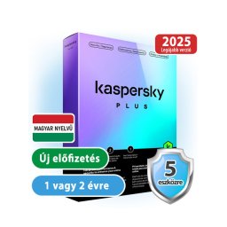 Kaspersky Plus (Internet Security 2026) Multi-Device 5 eszközre 1 évre