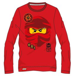 Lego Ninjago Red gyerek hosszú ujjú póló, felső 3 év / 98 cm