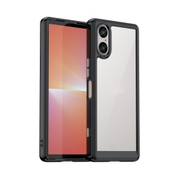 CRYSTAL Védőburkolat Sony Xperia 5 V fekete
