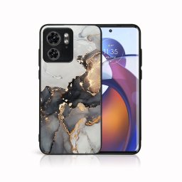 PROTEMIO MY ART Védőburkolat Motorola Edge 40 GREY MARBLE (140) készülékhez
